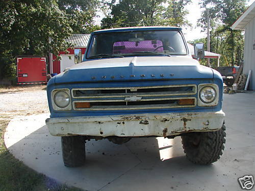 1967 Blue Chevrolet C-10 Standard Cab Pickup
