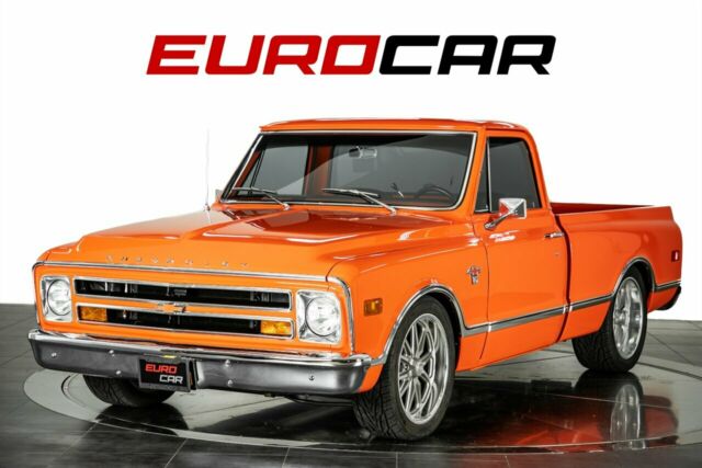 1967 Orange Chevrolet C-10 --