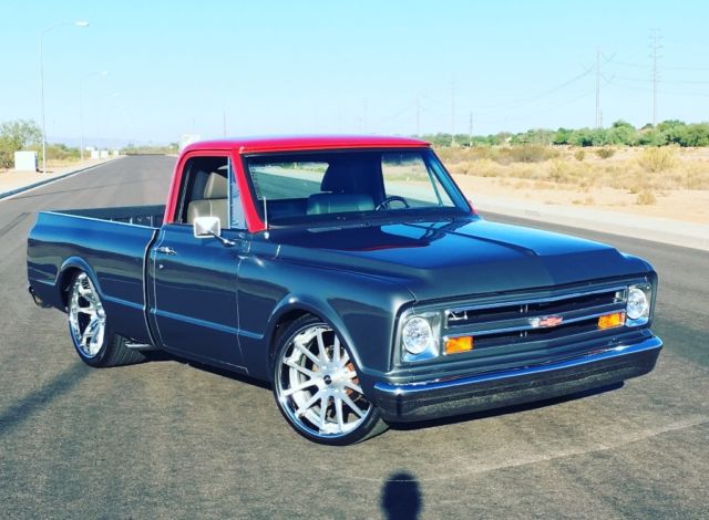 1967 Blue Chevrolet C-10 PICKUP
