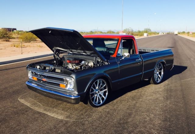 1967 Blue Chevrolet C-10 PICKUP