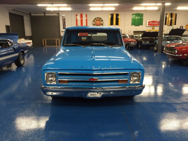 1967 Blue Chevrolet C-10 Pickup