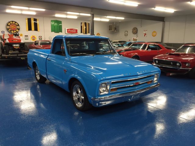 1967 Blue Chevrolet C-10 Pickup