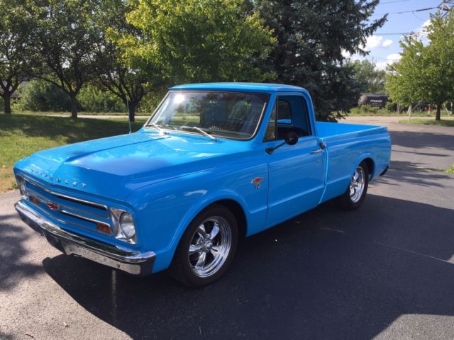 1967 Blue Chevrolet C-10 Pickup
