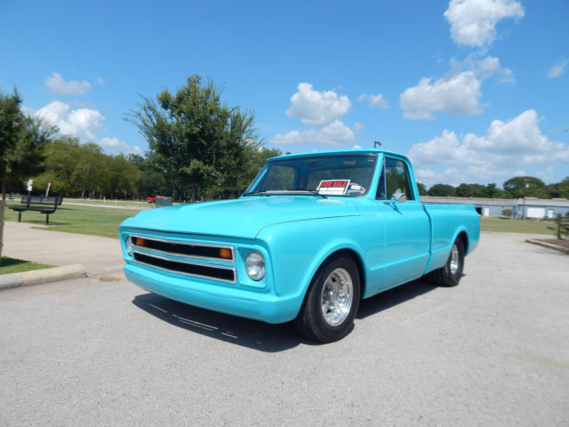 1967 Blue Chevrolet C-10 Standard Cab Pickup
