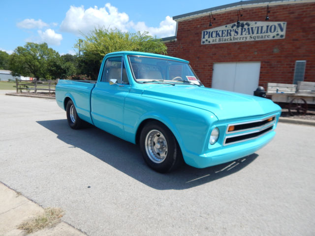 1967 Blue Chevrolet C-10 Standard Cab Pickup