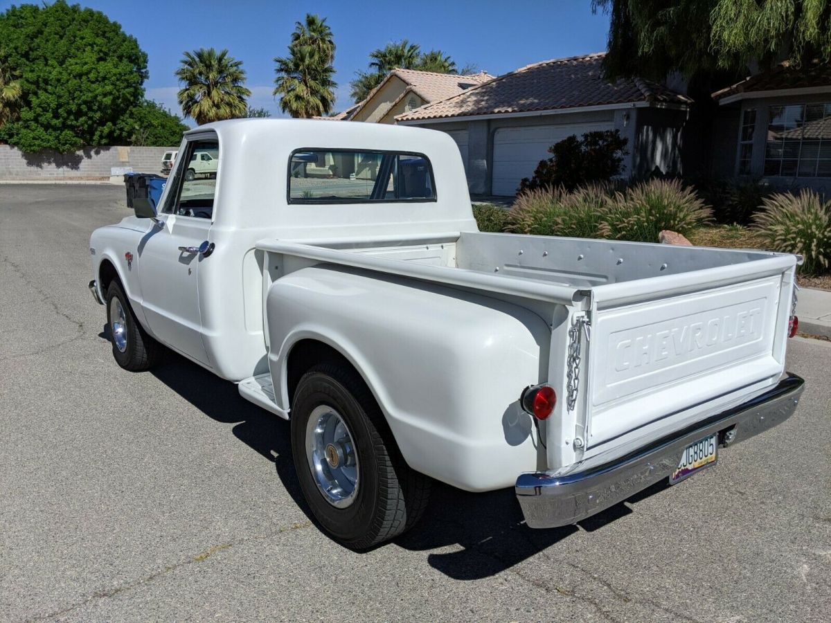 1967 White Chevrolet C-10 Standard Cab Pickup