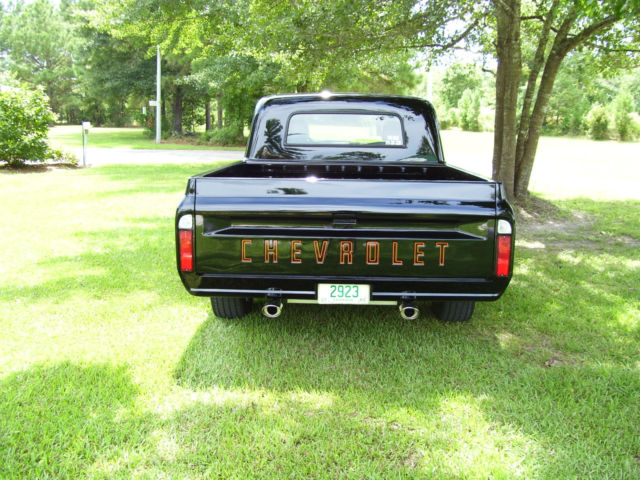 1967 Black Chevrolet C-10 Standard Cab Pickup