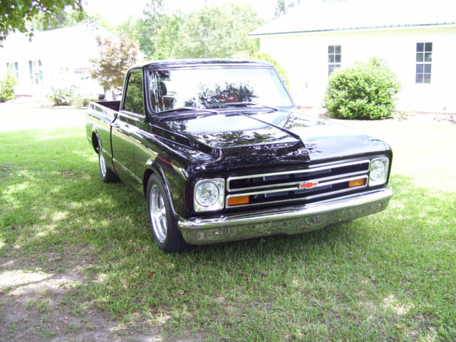 1967 Black Chevrolet C-10 Standard Cab Pickup