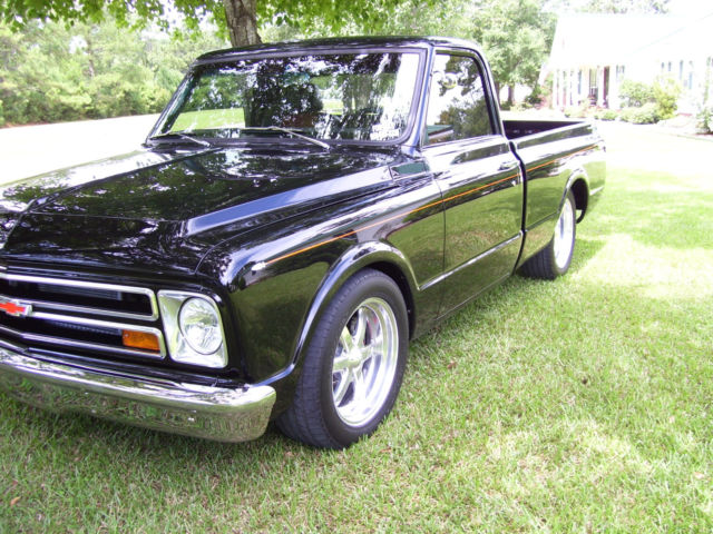 1967 Black Chevrolet C-10 Standard Cab Pickup