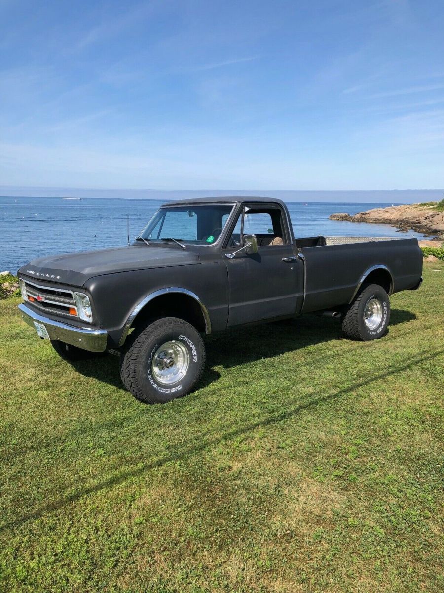 1967 Black Chevrolet C-10 Standard Cab Pickup