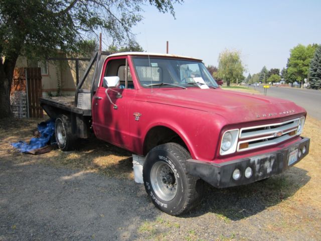 1967 Red Chevrolet C/K Pickup 2500 Standard Cab Pickup