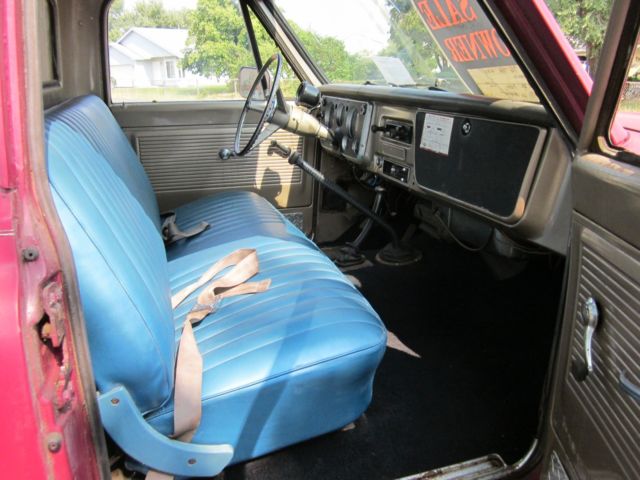 1967 Red Chevrolet C/K Pickup 2500 Standard Cab Pickup