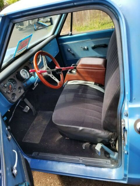 1967 Blue Chevrolet C-10 Standard Cab Pickup