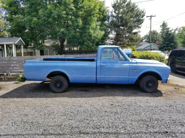 1967 Blue Chevrolet C-10 Standard Cab Pickup