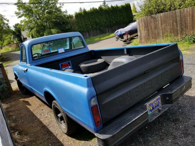 1967 Blue Chevrolet C-10 Standard Cab Pickup