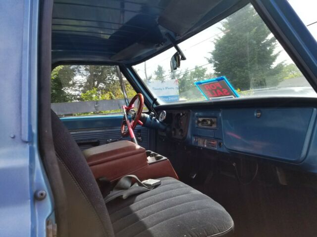 1967 Blue Chevrolet C-10 Standard Cab Pickup