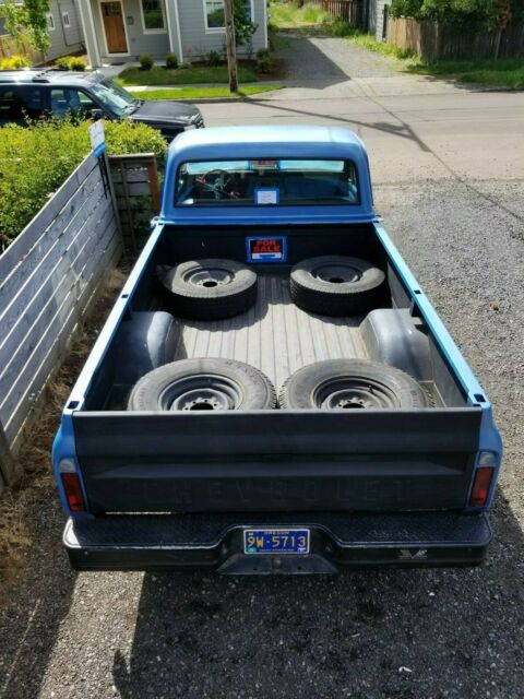 1967 Blue Chevrolet C-10 Standard Cab Pickup