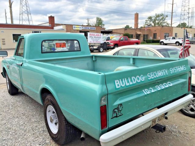 1967 Teal Chevrolet C-20 Crew Cab Pickup