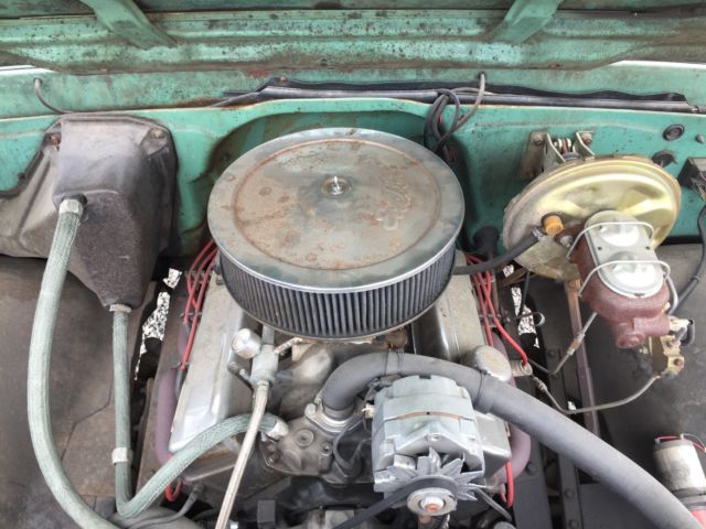 1967 Teal Chevrolet C-20 Crew Cab Pickup