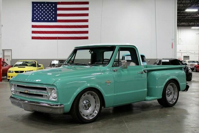 1967 Aqua Chevrolet C-10 --