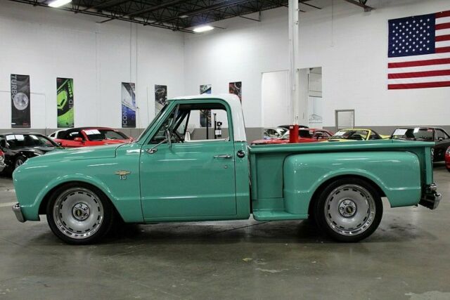 1967 Aqua Chevrolet C-10 --