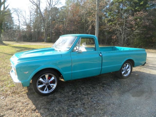 1967 Teal Chevrolet C-10 Standard Cab Pickup