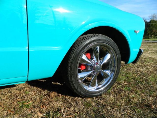 1967 Teal Chevrolet C-10 Standard Cab Pickup