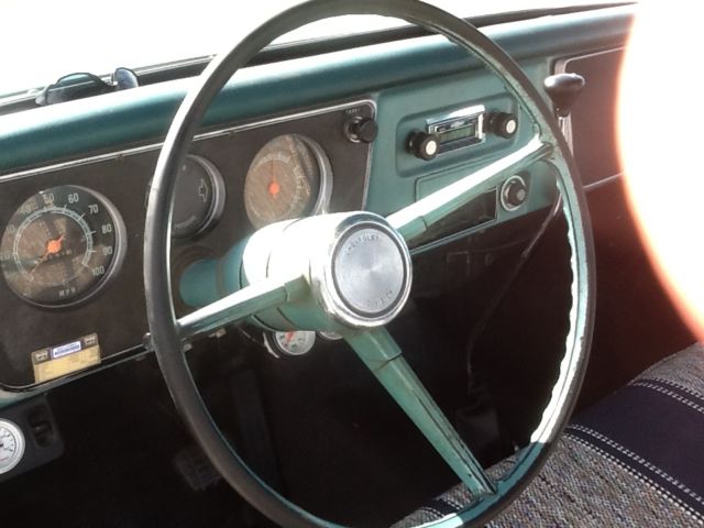 1967 Green Chevrolet C-10 Pickup