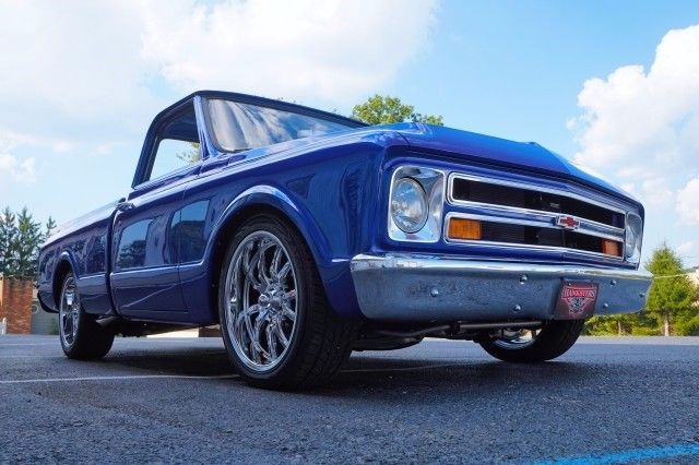 1967 Blue Chevrolet C-10 --