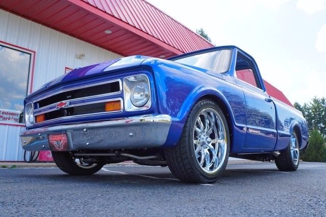 1967 Blue Chevrolet C-10 --