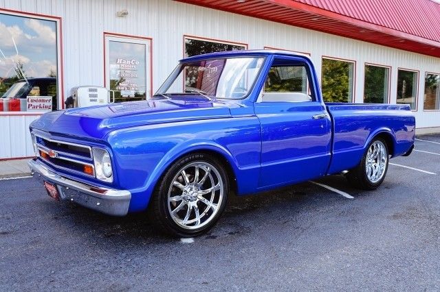 1967 Blue Chevrolet C-10 --
