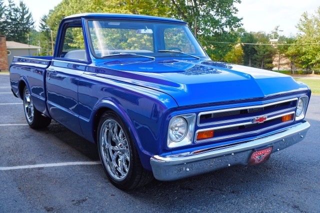 1967 Blue Chevrolet C-10 --