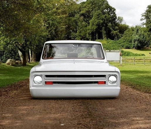 1967 White Chevrolet C-10 Standard Cab Pickup