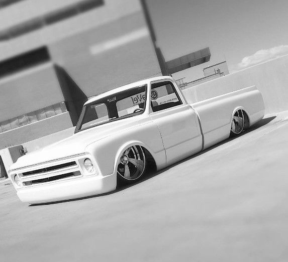 1967 White Chevrolet C-10 Standard Cab Pickup