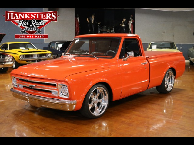1967 Orange Chevrolet C-10 --