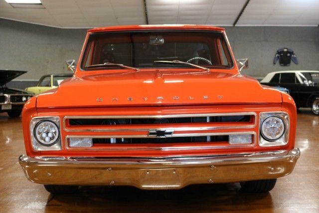 1967 Orange Chevrolet C-10 --