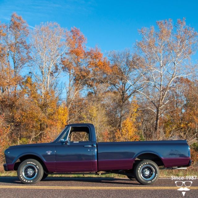 1967 Blue Chevrolet C-10 Standard Cab Pickup
