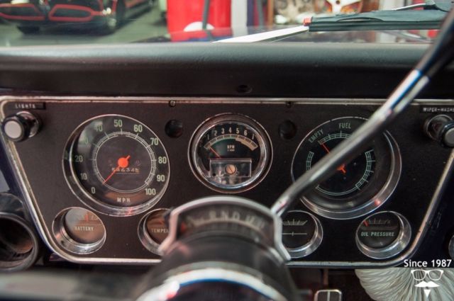 1967 Blue Chevrolet C-10 Standard Cab Pickup