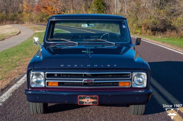 1967 Blue Chevrolet C-10 Standard Cab Pickup