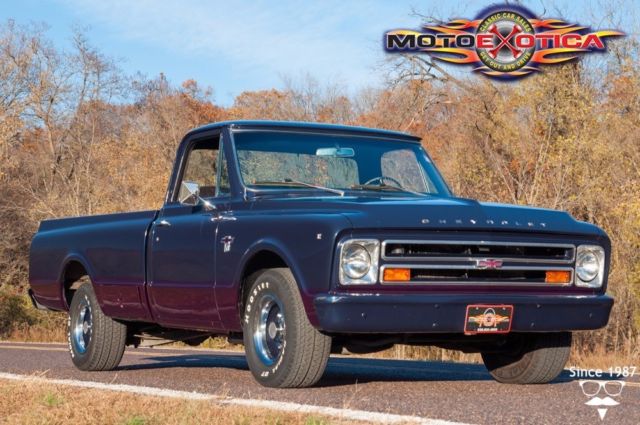 1967 Blue Chevrolet C-10 Standard Cab Pickup