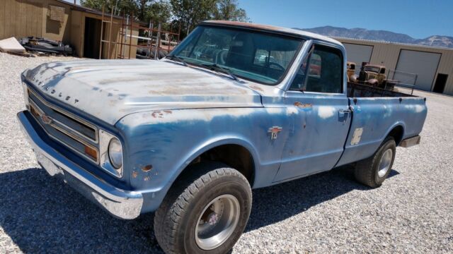 1967 Blue Chevrolet C-10 TRUCK