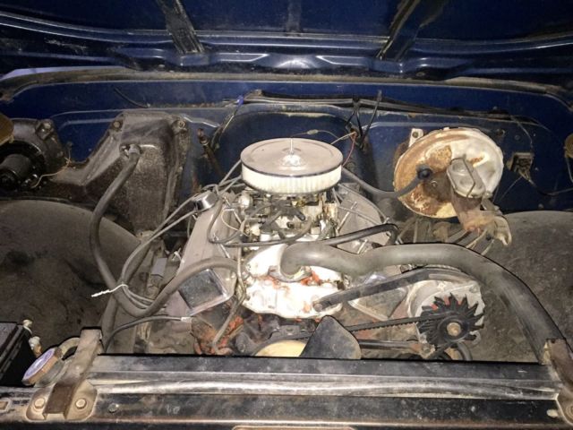 1967 Blue Chevrolet C-10 Standard Cab Pickup