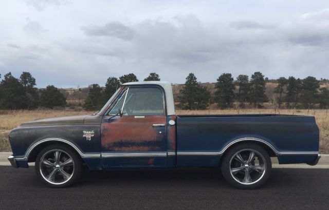 1967 Blue Chevrolet C-10 Standard Cab Pickup