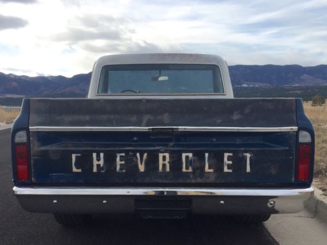 1967 Blue Chevrolet C-10 Standard Cab Pickup