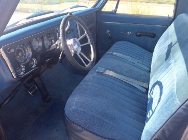 1967 Blue Chevrolet C-10 Standard Cab Pickup