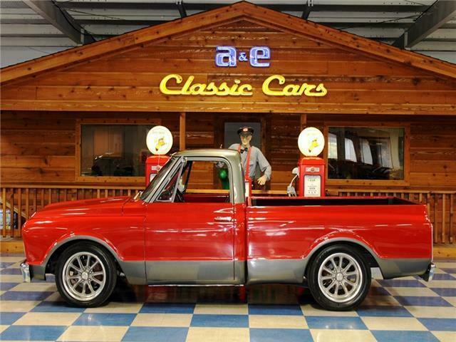 1967 Red Chevrolet C-10 --