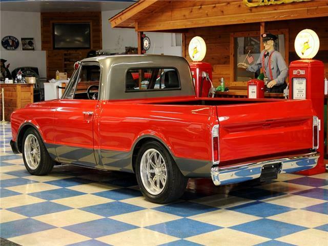 1967 Red Chevrolet C-10 --