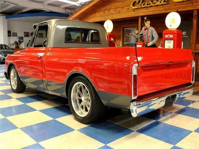 1967 Red Chevrolet C-10 --