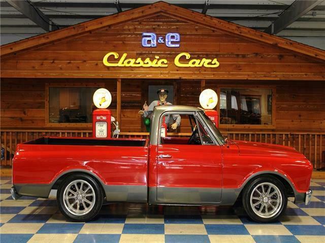 1967 Red Chevrolet C-10 --