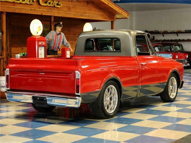 1967 Red Chevrolet C-10 --